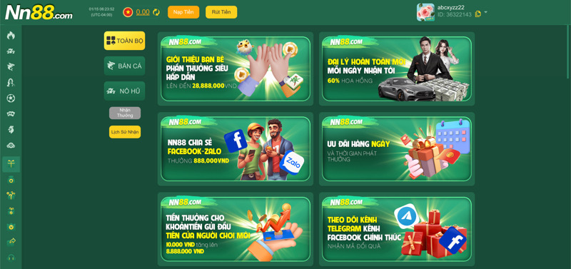 Điều Thú Vị Của Các Chương Trình Khuyến Mãi Nn88